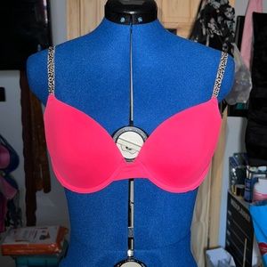 Brand New Victoria Secret 36/C Cheetah/Crimson